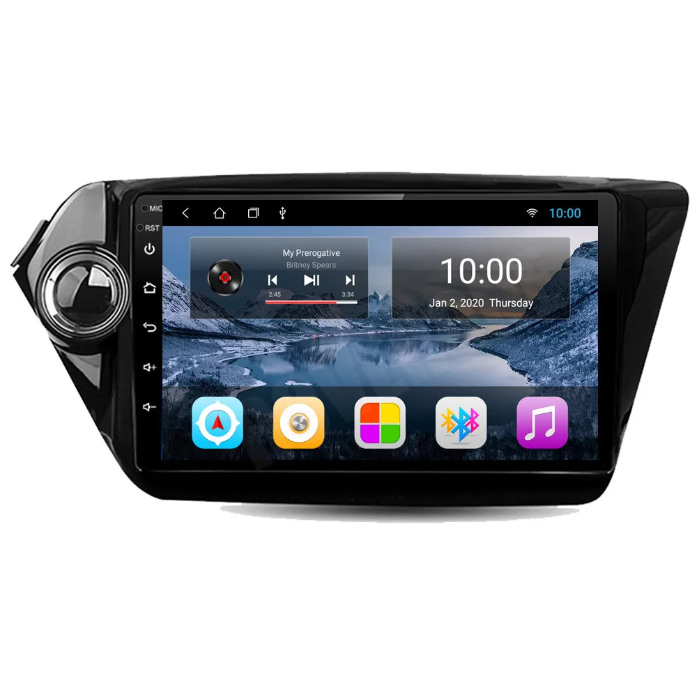 Автомагнитола RoverOne для Kia Rio K2 2011 + Android 10 Автомобильный мультимедийный плеер