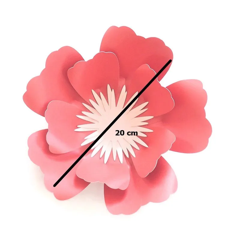 DIY Paper Flowers Artificial Rose For Wedding &amp Event Decorations Certerpiece Backdrops Deco Baby Nursery Fashion Show | Дом и сад