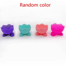 Домашний разноцветный держатель силиконовая практичная подставка-держатель легкий макияж блендер для хранения стоящий Портативный Легкий чистый косметический