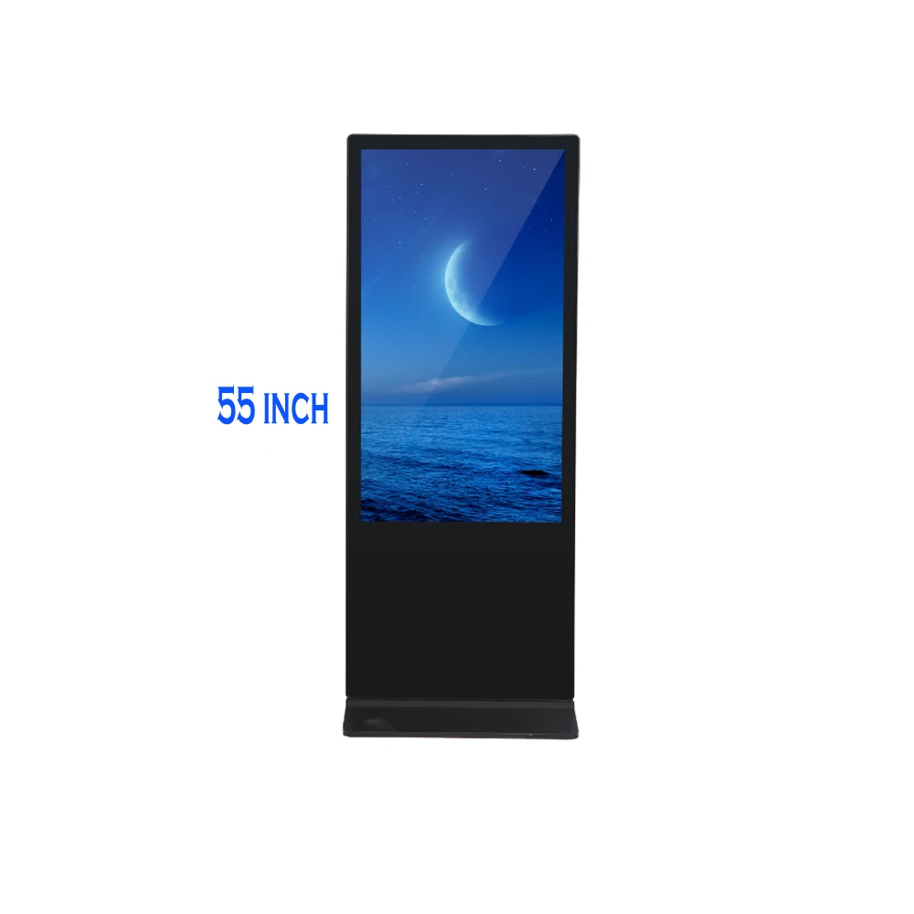 Obeytec 55 inch стоя рекламы ЖК-дисплей Дисплей Крытый Digital Signage Android RK3288 windows Intel I5 OB550NAK-CS |