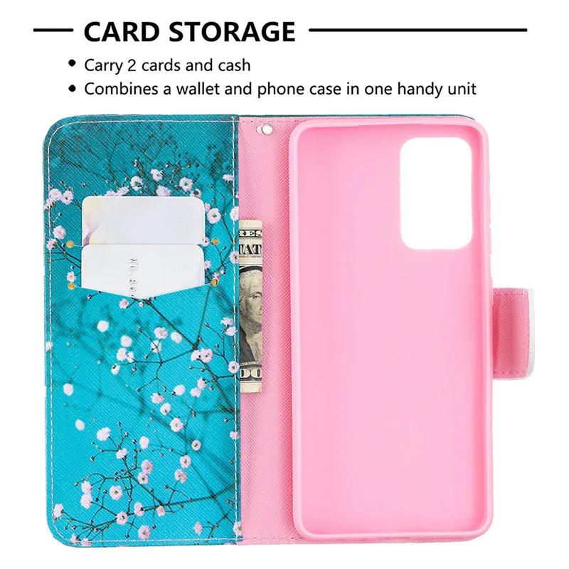 Leather Magnetic Flip Wallet Phone Case Cover - Premium  with Card Slots and Stand