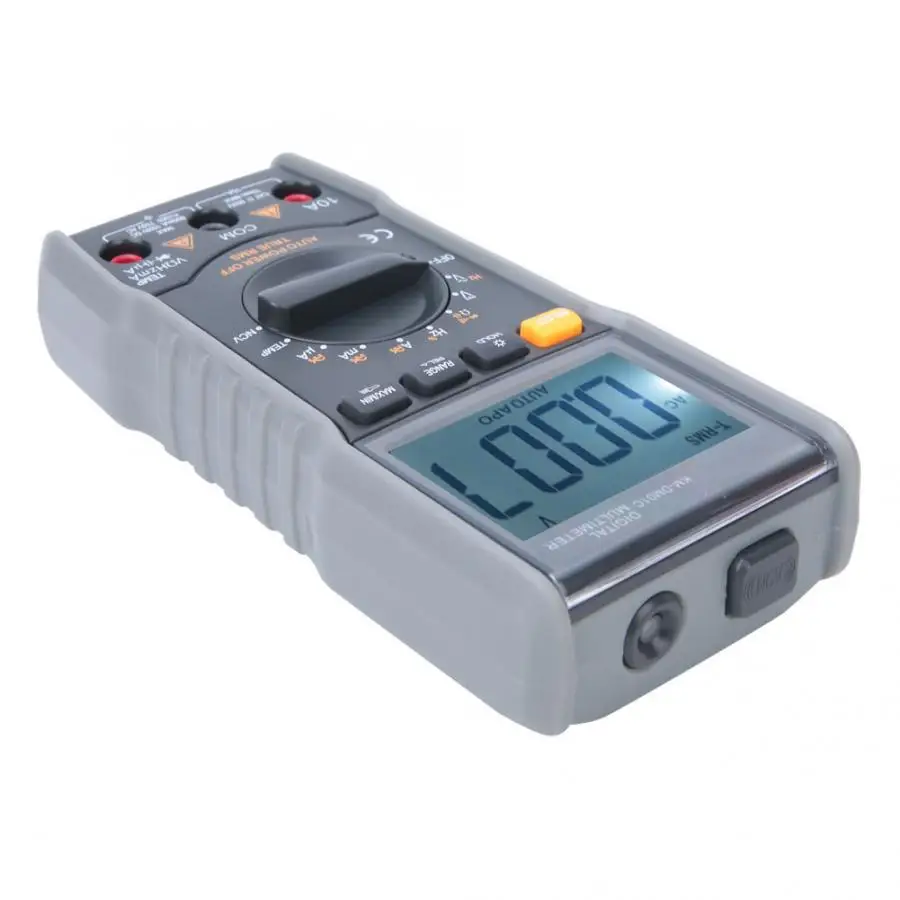 KM-DM01C NCV Цифровой мультиметр 6000 граф умный Авто Диапазон AC/DC Напряжение Датчик Высокоточный анти-сжигание мультиметр True RMS