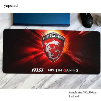 

msi mouse pad gamer 700x300x3mm mousepad large rubber desk mat cheapest gaming accessories pc game keyboard mats oversized