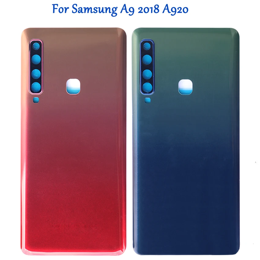 

For SAMSUNG Galaxy A9 2018 A920 Back Battery Glass Cover A9S Rear Door Housing Case Replacement For SAMSUNG A9S Battery Cover