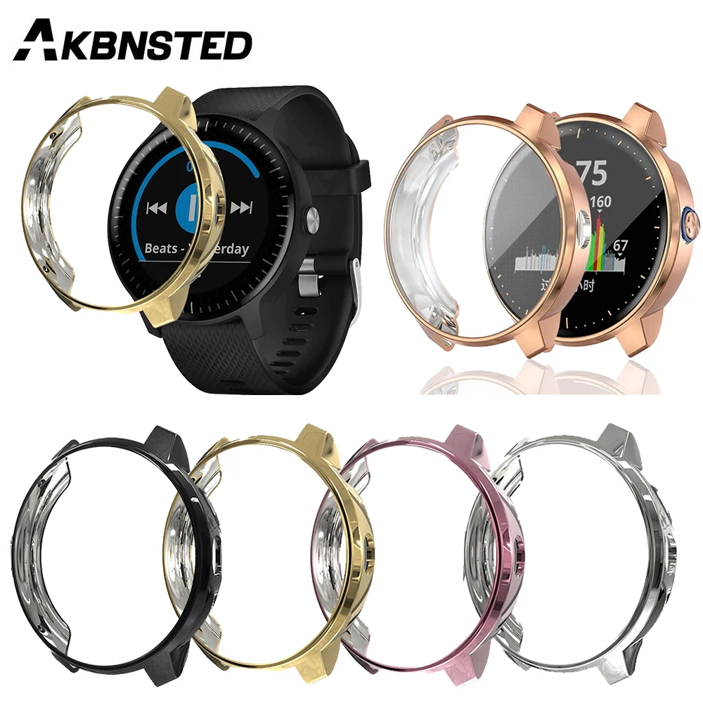 Новый высококачественный защитный чехол AKBNSTED из ТПУ для смарт-часов Garmin Vivoactive 3/3