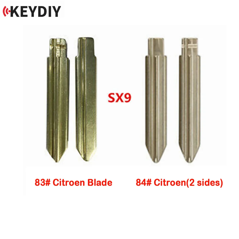 KEYDIY Original KD #83 #84 SX9 Metal Uncut Blank Flip Folding Remote Key Blade for Citroen VVDI/JMD Replacement | Автомобили и
