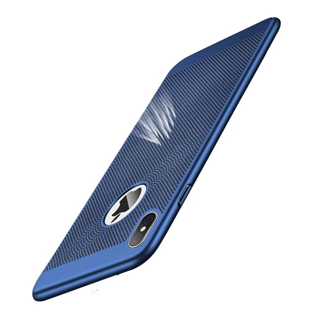 Чехол для телефона с теплоотводом iPhone 7 6 6s plus 5 5S SE 8 X XS MAX XR Жесткий задней панели