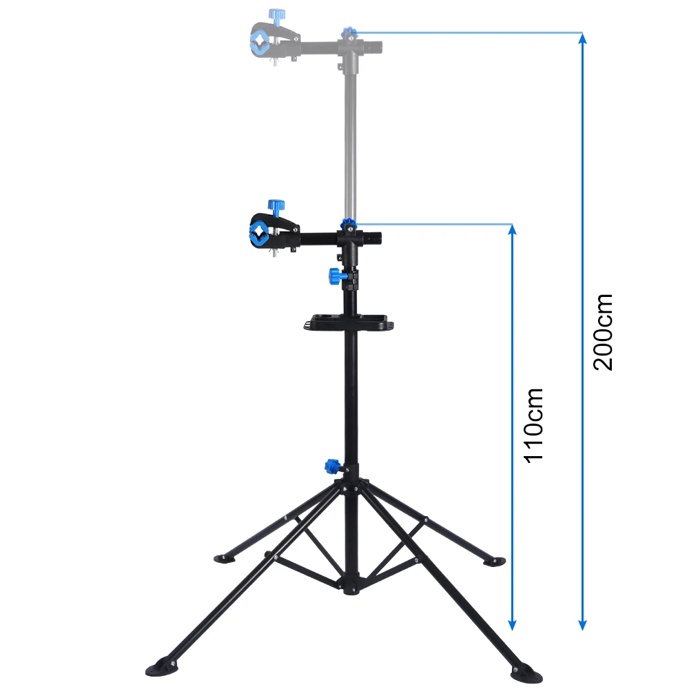 Регулируемый держатель для ремонта велосипеда на 360 градусов, подставка для горного велосипеда, подставка для шоссейного велосипеда, портативная стальная стойка, держатель для парковки велосипеда