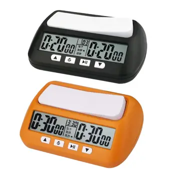 Professional Chess Clock Compact Digital Watch Count Up Down Timer Electronic Board Game Bonus Competition Hour Meter 220v digital cumulative time counter resetable timer count working hour