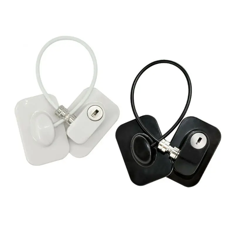 

Non Drilling Refrigerator Door Cabinet Children Baby Safety Self Adhesive Window Lock For Refrigerator Lock For Cabinet Lock