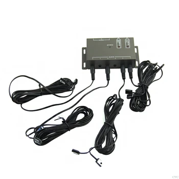 

Infrared Remote Extender 8 Emitters 1 Receiver IR Repeater Hidden System Kit EU