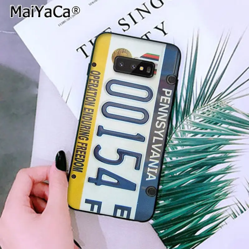 Supernatural funny License Plate number