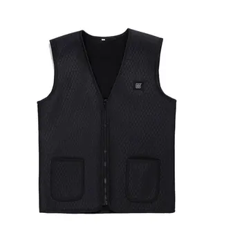 

Men's Electric Heater Heating Vest USB Security Intelligent Thermostat Electric Vest Constant Temperature Winter Warm Vest