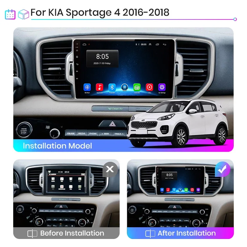 Распиновка магнитолы киа спортейдж