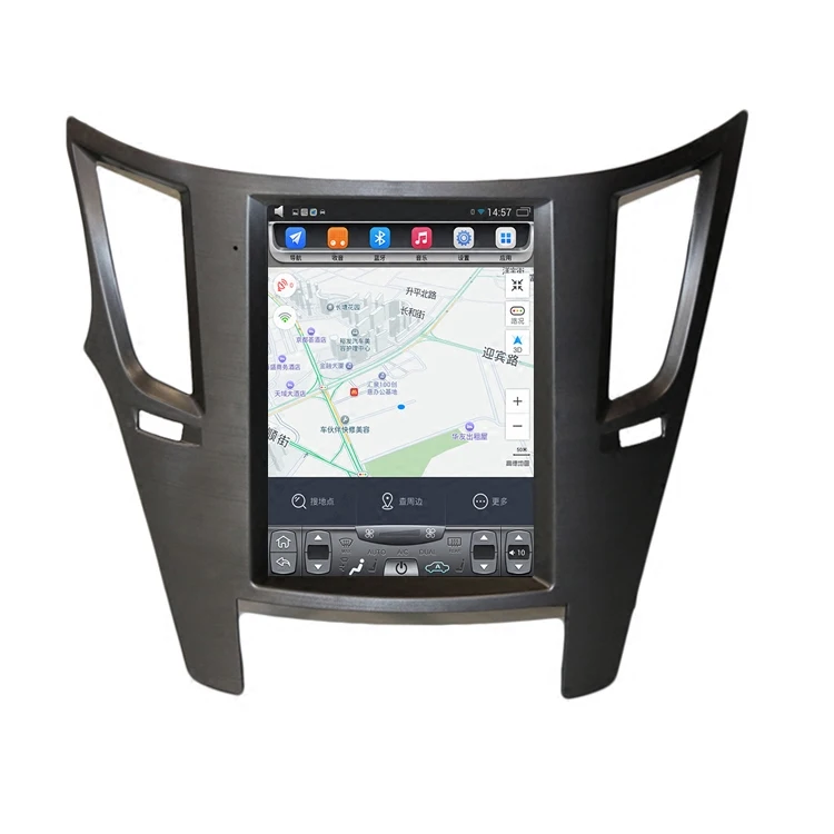 10," вертикальный экран android 6,0 четырехъядерный Автомобильный gps мультимедийный навигатор для Subaru Legacy Outback 2010