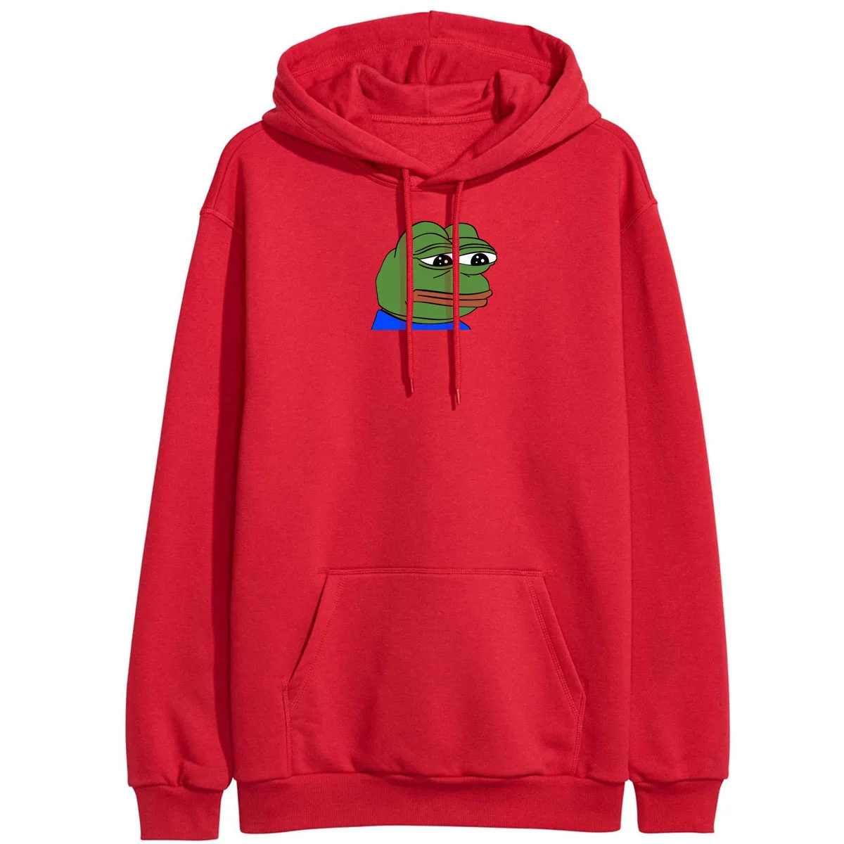 Женская спортивная одежда с принтом «Sad Frog», толстовки женские, кавайные, в стиле хип-хоп, флисовые зимние толстовки с капюшоном, свободные толстовки с капюшоном для фитнеса, пуловеры