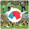 8PCS 10x10cm Cornhole Bean Bags Set Corn Filled Cornhole Cloth Bags Training Equipment For Outdoors Corn Hole Throwing Game 5