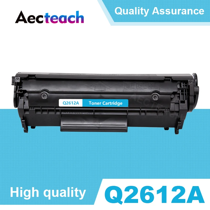 Тонер-картридж aecteam Q2612A q2612 12a 2612 2612a для HP LaserJet 1010 1012 1015 1020 3015 3020 3030 3050 1018 1022 1022N |