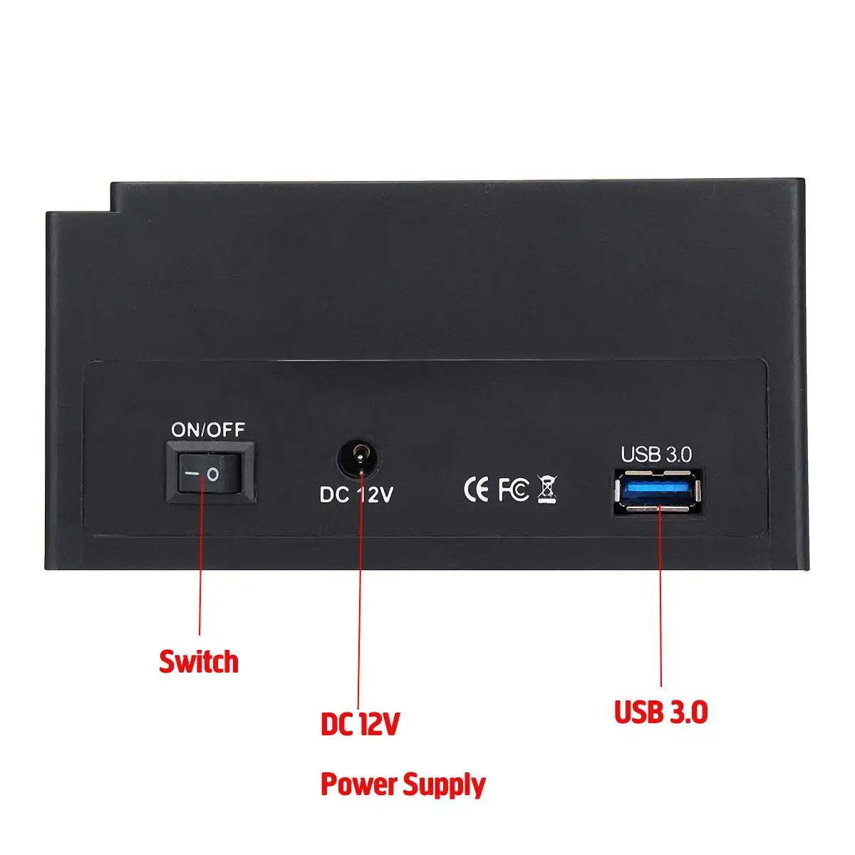 2," 3,5" USB 3,0 2 порта SATA 1 порт IDE Внешний жесткий диск Док-станция кардридер USB3.0 концентратор HDD корпус