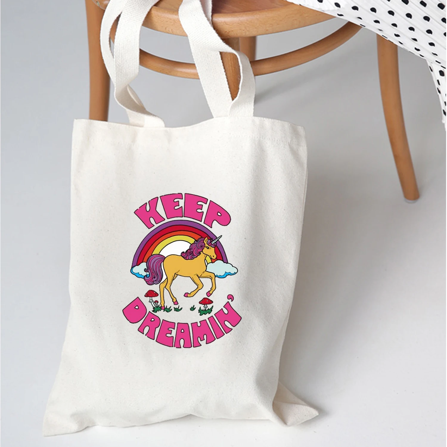 Крутая цветная парадная модная женская сумка, Корейская оригинальная парусиновая сумка с принтами для девушек, студентов, сумки на плечо, мультяшный литературный ветер