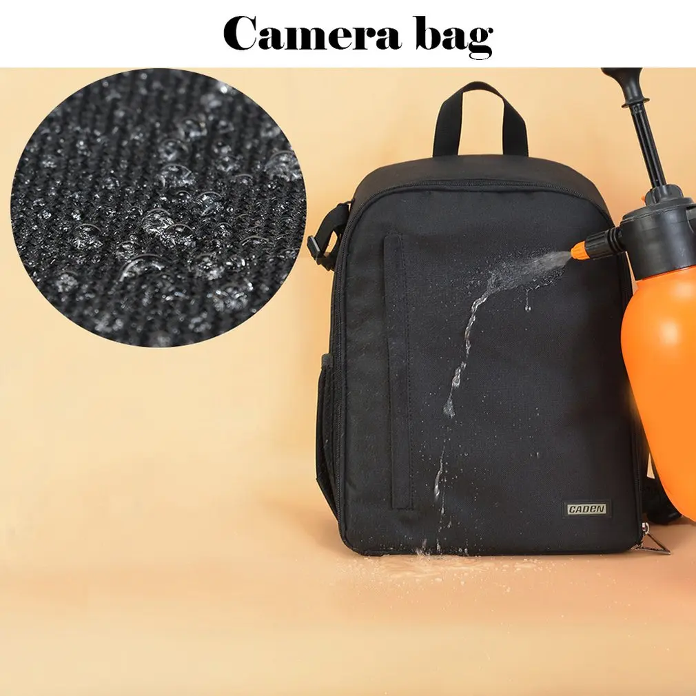 CADeN многофункциональная камера рюкзак видео цифровая DSLR сумка Водонепроницаемый Открытый камера фото сумка чехол для Nikon/Canon DSLR
