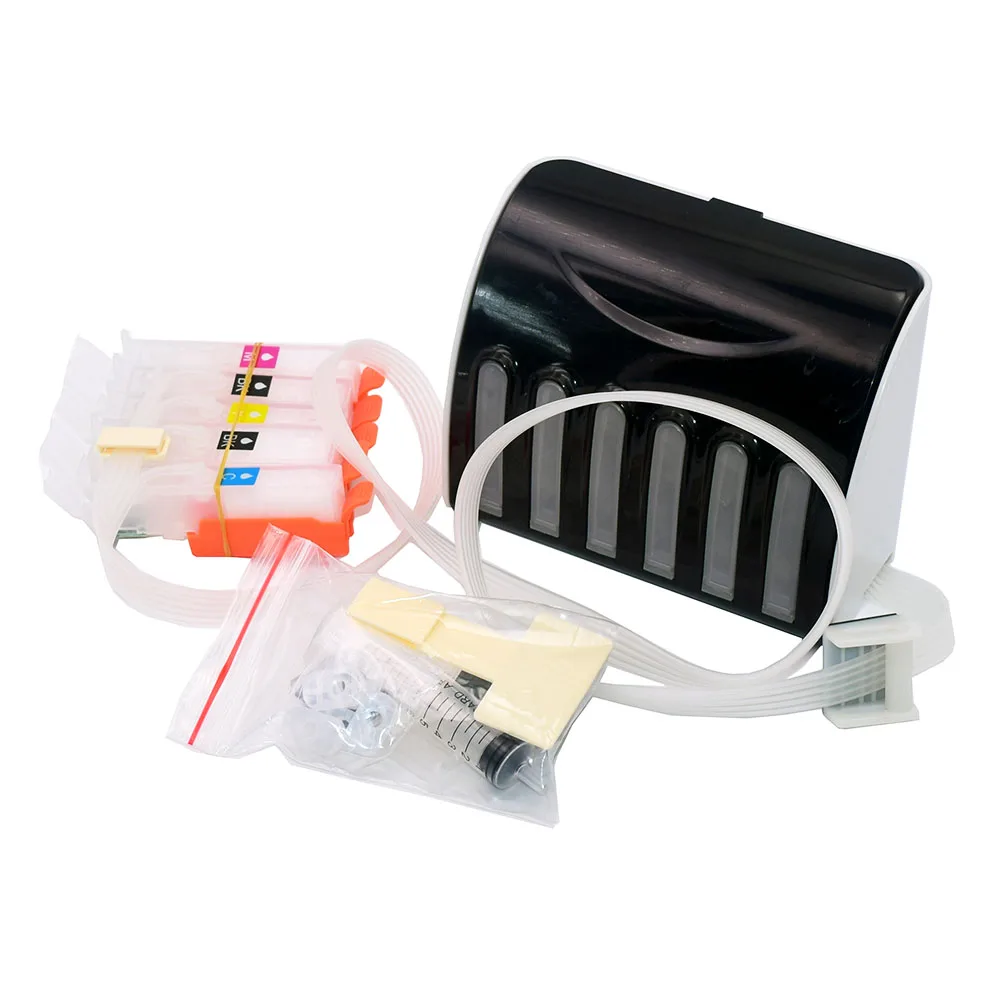 5Colors PGI-580 CLI-581 Ciss System With Chip for Canon PIXMA TR7550 TR8550 TS6150 TS6151 Printer