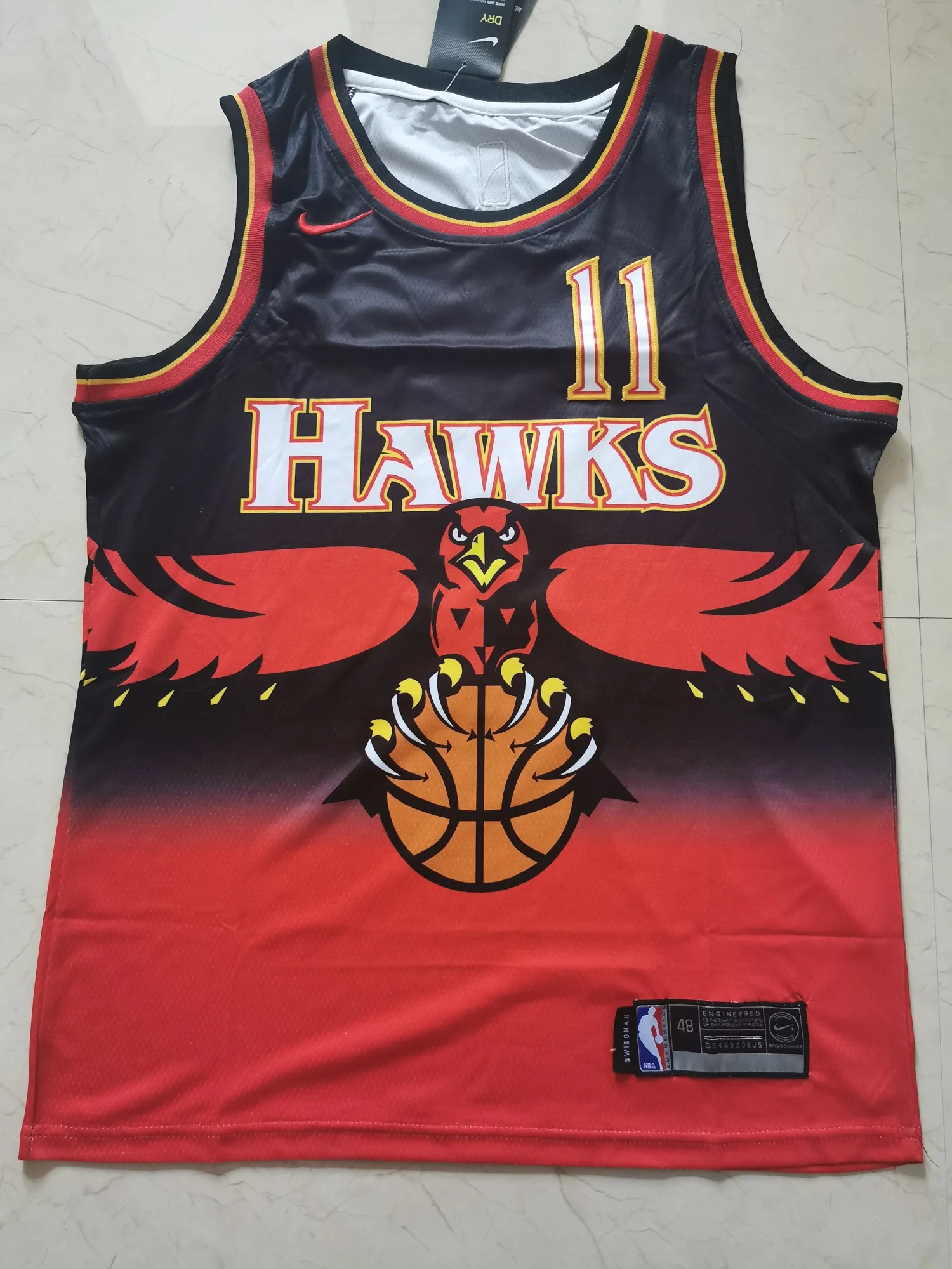 hawks retro jersey