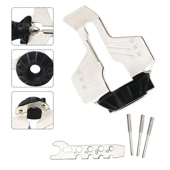 

1 set Saw Sharpening Attachment Sharpener Guide Drill Adapter for Dreme drill Rotary accessories