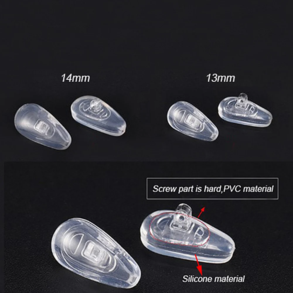 10pairs-20pcs-13mm-14mm-super-soft-air-chamber-silicone-nose-pads-screw-part-hard-for-optical-eyewear-glasses-accessories