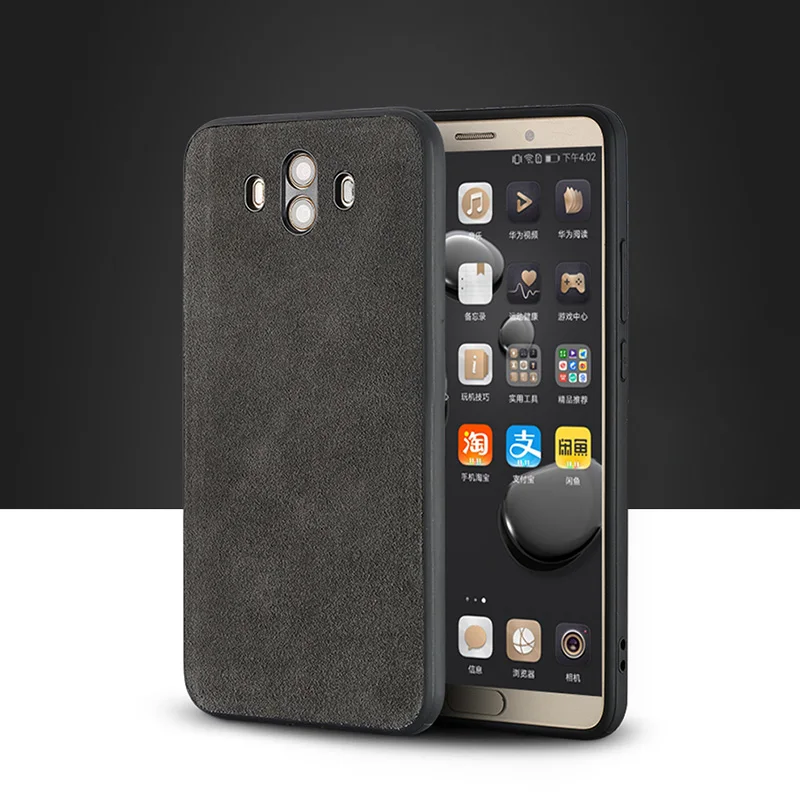 For Huawei Mate 10 20 30 Pro Case Genuine Leather Cases for HUAWEI Nova 4 Honor V20 9X 8X suede leather Phone cover | Мобильные