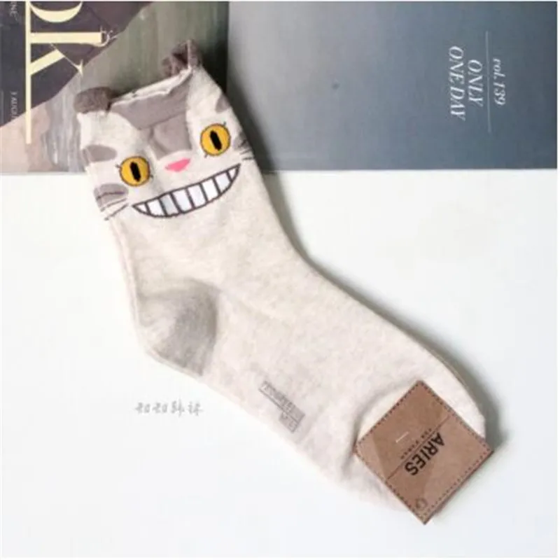 Totoro Sock No face Man Socks Anime Hayao Miyazaki Cartoon Figures Printed Korean Socken Creative Fairydust Cotton Sock Totoro Sock No face Man Socks Anime Hayao Miyazaki Cartoon Figures Printed Korean Socken Creative Fairydust Cotton Sock