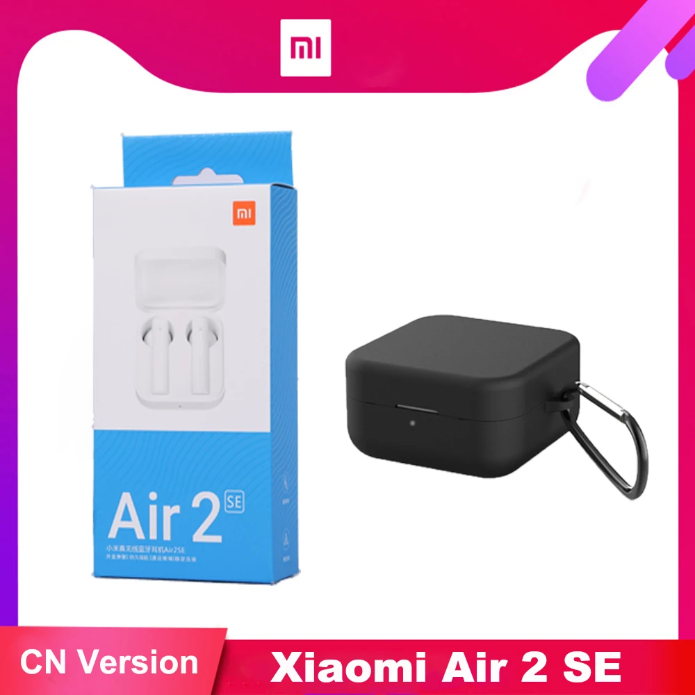 100% Оригинальные беспроводные наушники Xiaomi Air2 SE Bluetooth 5 Mi True 2 базовые TWS 20 часов