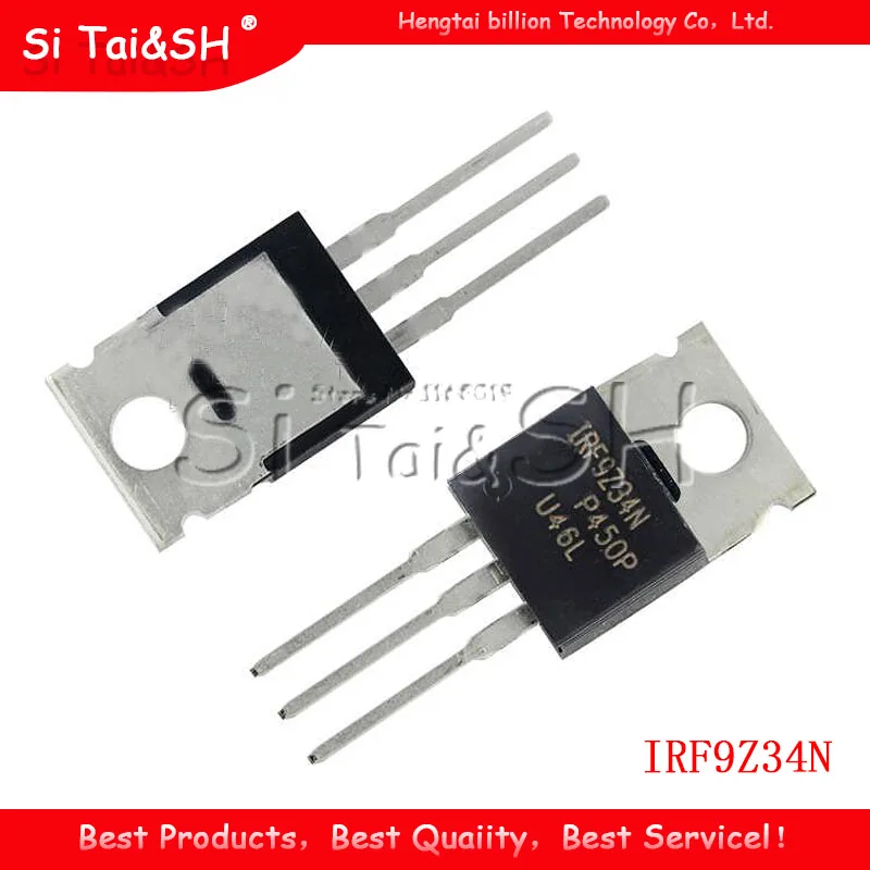 10pcs IRF9Z34N IRF9Z34 IRF9Z34NPBF MOSFET MOSFT PCh -55V -17A 100mOhm 23.3nC TO-220 new original | Электронные компоненты и