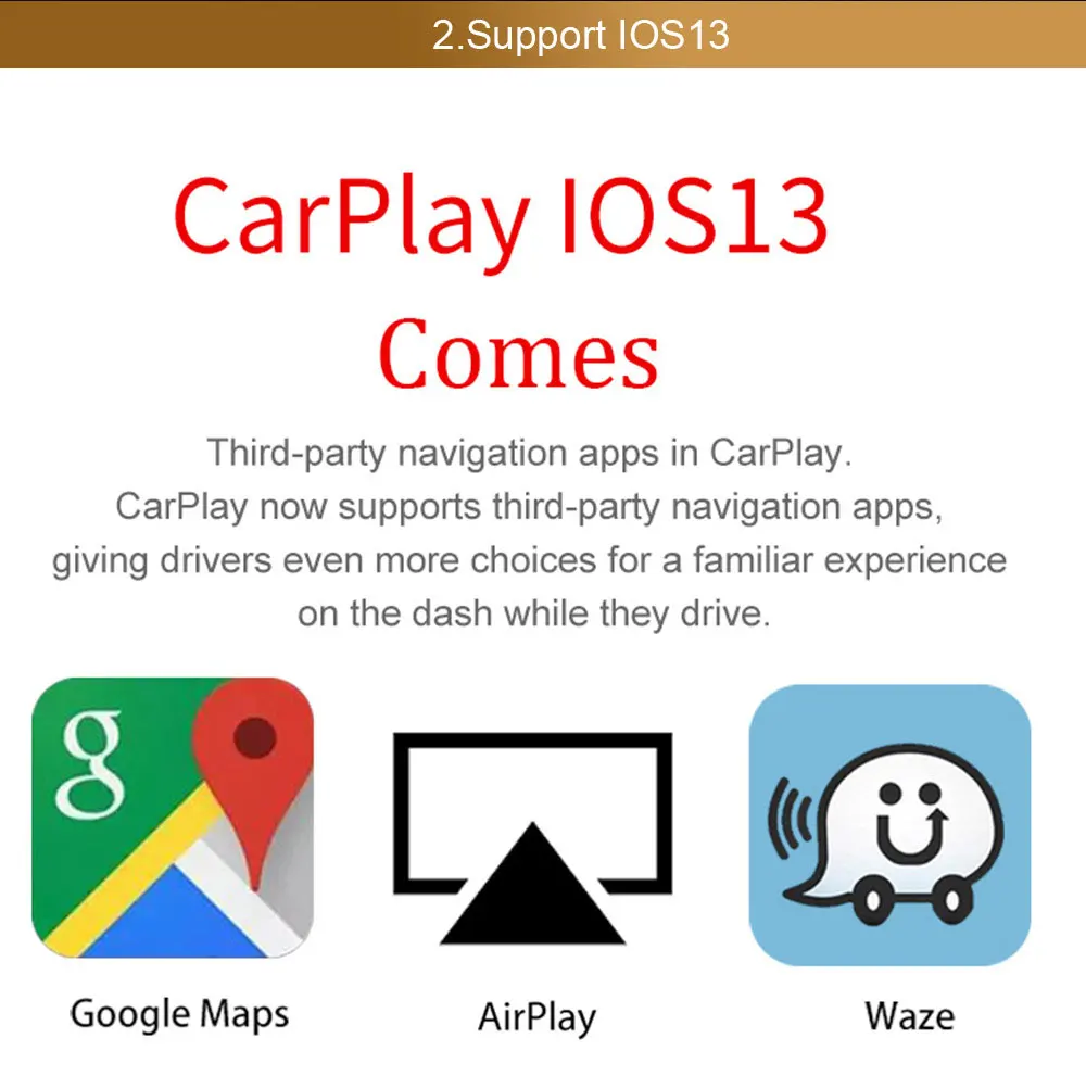 QMCAR Беспроводной Apple CarPlay для 2010- Audi A3 с 3g+ MMI Android Авто/Carplay Поддержка Mirrorlink ios 13