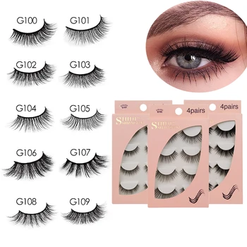 Fluffy Wispy Eyelashes