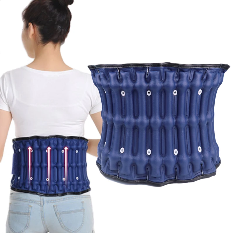 Купить Unisex Back Decompression Waist Belt Brace Support Lumbar Traction Backach Pain Release Massager  Красота и здоровье | Брекеты и подставки (4000235370501)