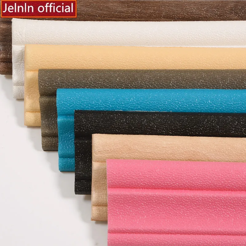 

Multi-color 3d wall stickers self-adhesive foam edge wall waist line ceiling line waterproof moisture-proof skirting stickers