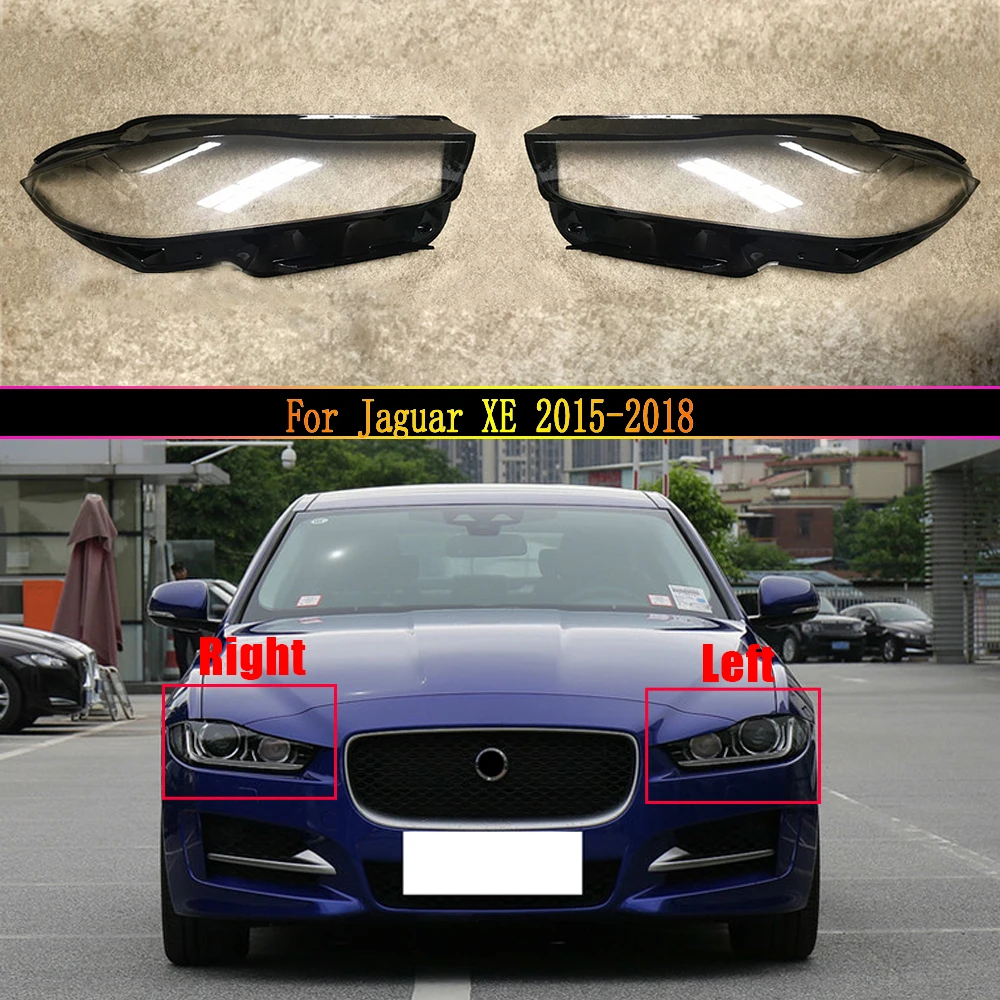 Headlamp Lens For Jaguar XE 2017 2018 Headlight Cover Car Replacement Head Lamp Auto Shell