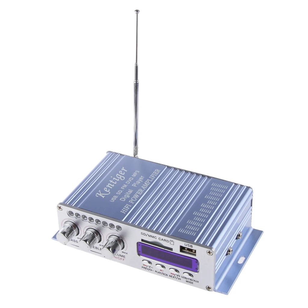 HY502 FM MP3 SD DVD Audio Speaker Car Stereo HiFi Amplifier Player