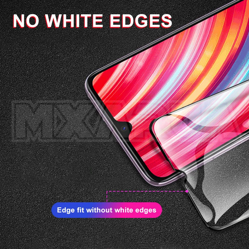 Закаленное защитное стекло 9D для Xiaomi Redmi 8 8A 7 7A K30 Note 8T 9S 9 Pro Max|Защитные стёкла и