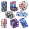 Fidgets Toy Autism Anti Stress Relief Creative Infinite Cube Magic Cube Office Flip Cubic Puzzle Stop Stress Reliever Autism Toy 4