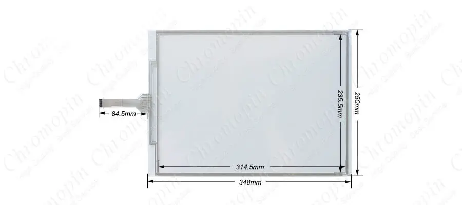 omron ns15 com painel de toque com película protetora