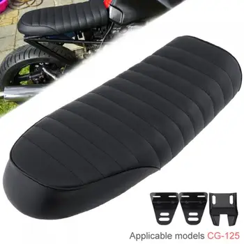 

Retro 3D Mesh Motorcycle Seat Cushion CG125 Breathable Sunproof Motorbike Scooter Seat Covers Cover for Honda / Yamaha / Suzuki
