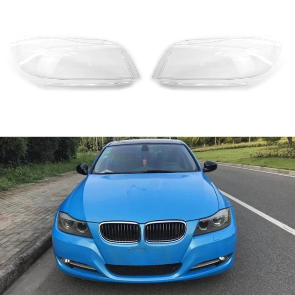 

Car Headlight Case For BMW E90 325 2006-2012 Headlight Cover Shell Headlight Glass Lens Automobiles Headlamp Lense Kit