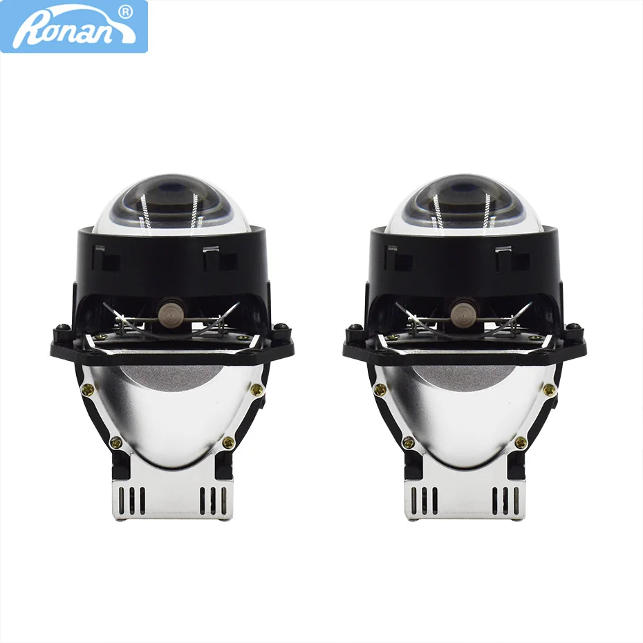 3.0 inch 2pcs Bi-LED built in driver 5500K 2800LM 65W projector lens for universal car headlight upgrade retrofit