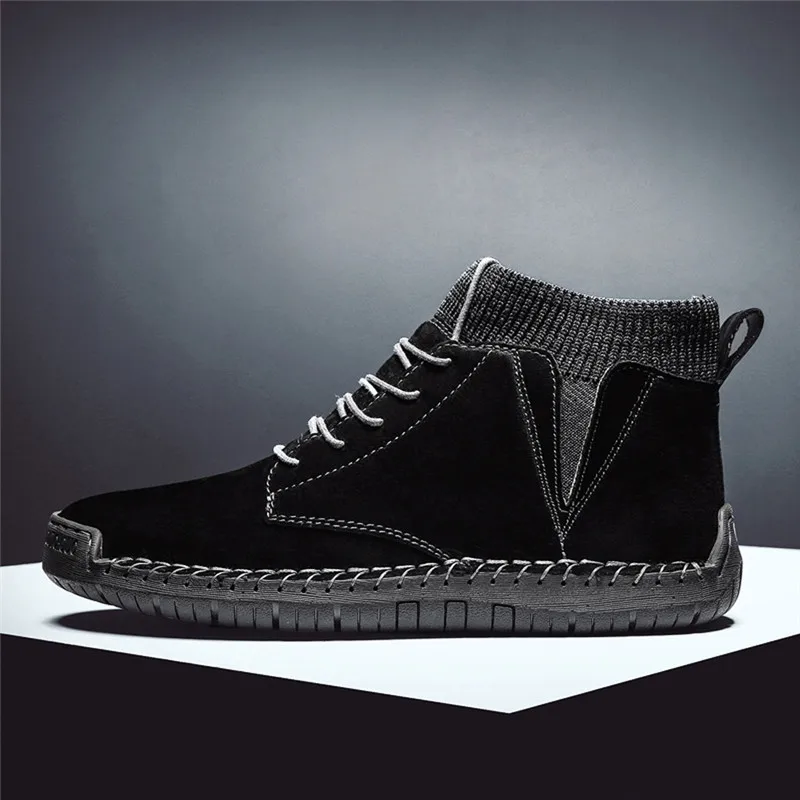 Zapatos De Hombre; коллекция года; зимние армейские ботинки в стиле ретро; мужская повседневная обувь; Дышащие носки; рабочие ботинки для локомотива; большие размеры 6