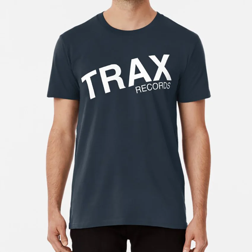 Trax Records футболка 303 808 State Acid House Techno Electro New York Retro Roland | Мужская одежда