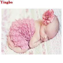 5D Сделай Сам Алмазная картина фото на заказ Алмазная вышивка милый ребенок полная квадратная круглая дрель вышивка крестиком Стразы мозаичный Декор