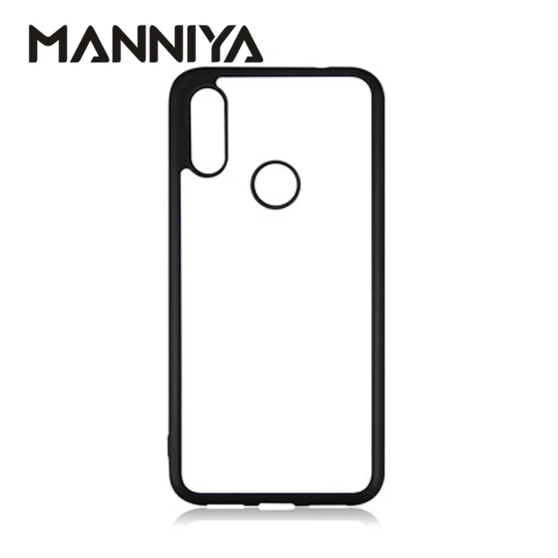 MANNIYA for Xiaomi Blank Sublimation Rubber Phone Case with Aluminum Inserts 10pcs/lot