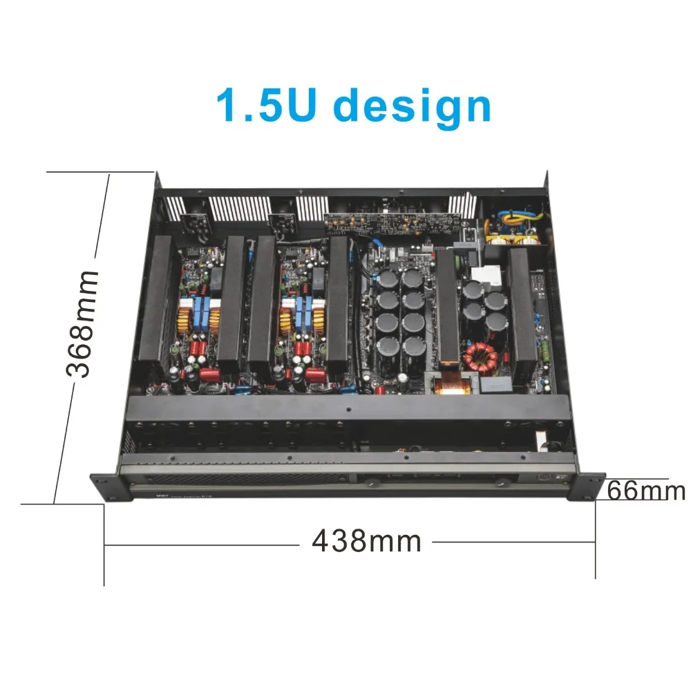 450-1000 Вт 1U-1.5U легкий вес высокоэффективный класс TD профессиональный мощный микшер усилитель для системы pa